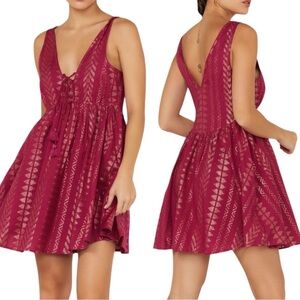 Shyanne Women’s Sleeveless Geo Print Tassel Dress XS
